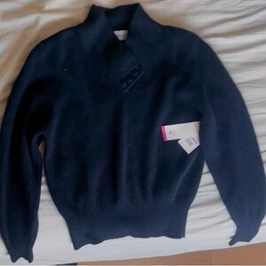 DIVERSITY PETITE‎ WOMENS CREAM SOFT KNIT PULLOVER SWEATER SZ M LAMBWOOL ANGORA